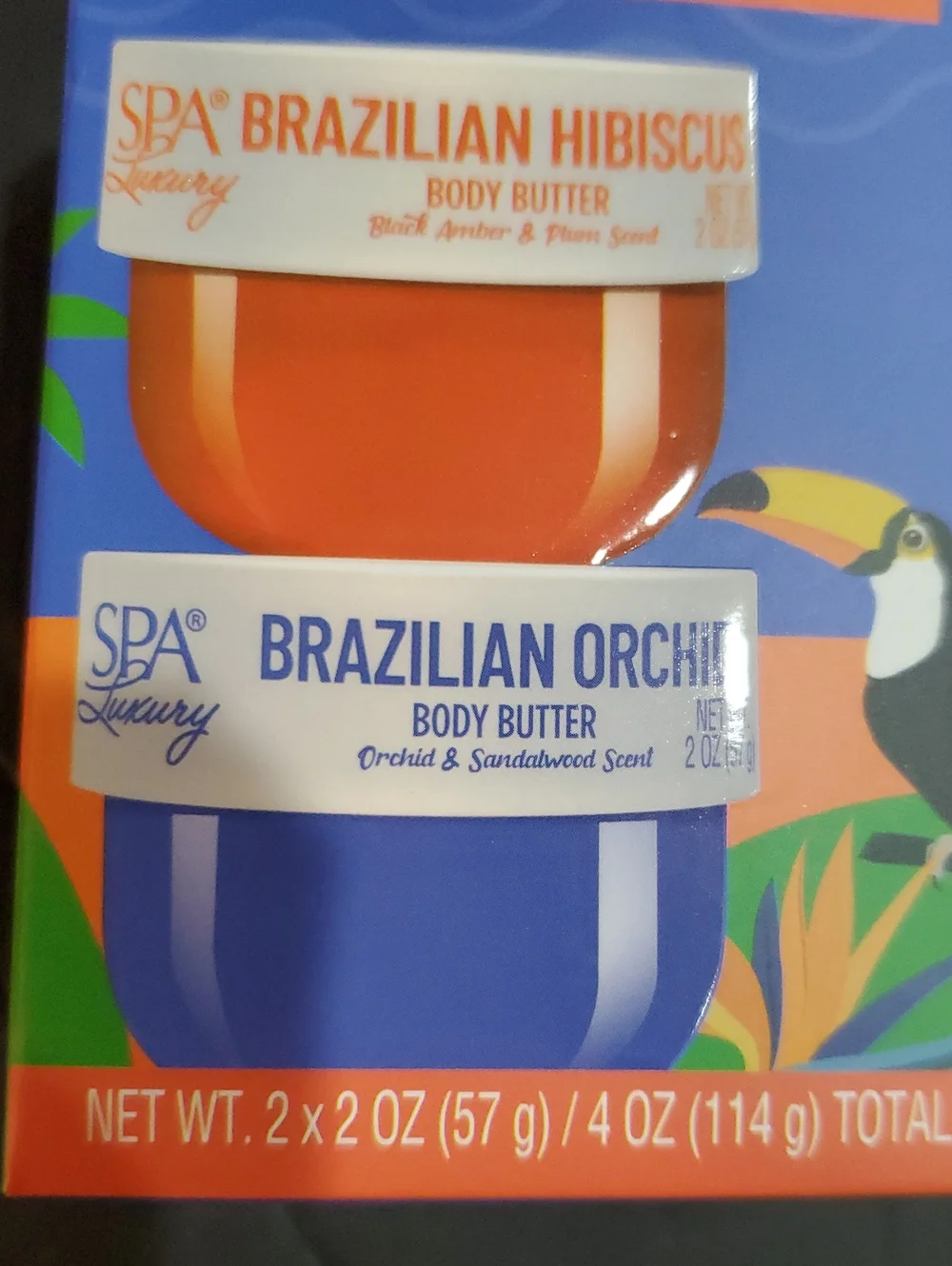 6pack Brazilian Hibiscus, orchid, flora sol limited body butters brand new